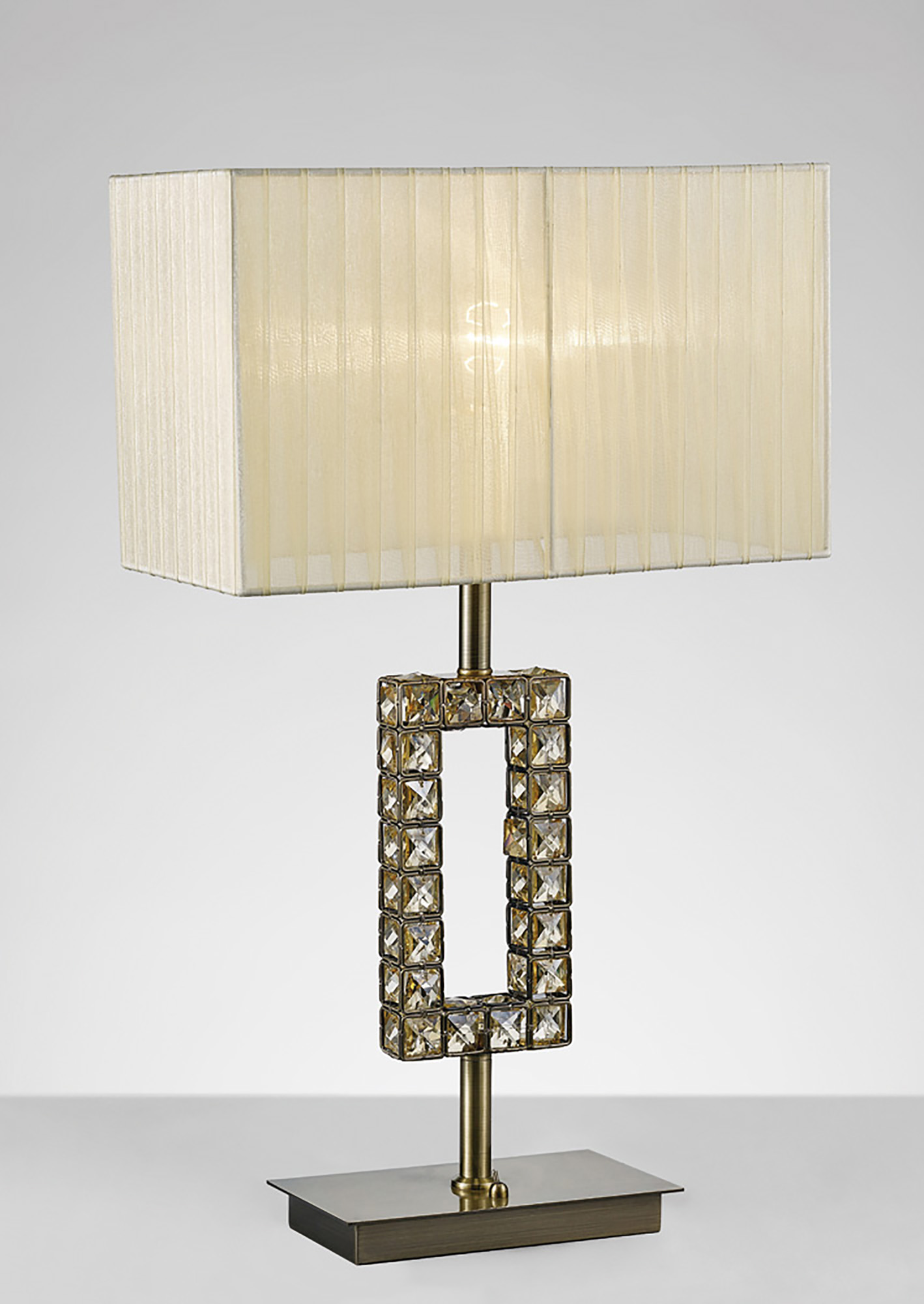 Florence Antique Brass Crystal Table Lamps Diyas Shaded Table Lamps Florence Antique Brass Crystal Table Lamps Diyas Shaded Table Lamps